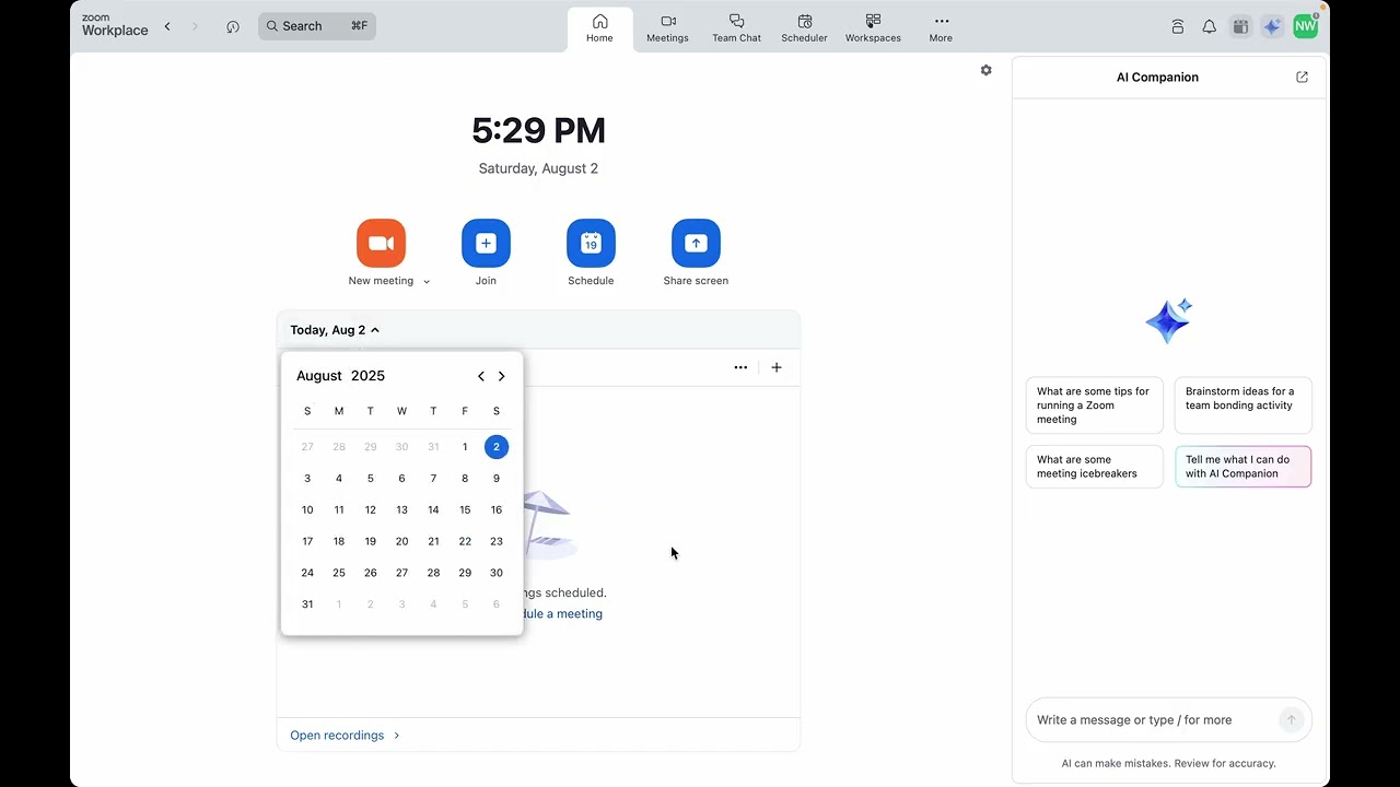 Zoom Tutorial Part 1: Navigating the Zoom Home Page and Controls