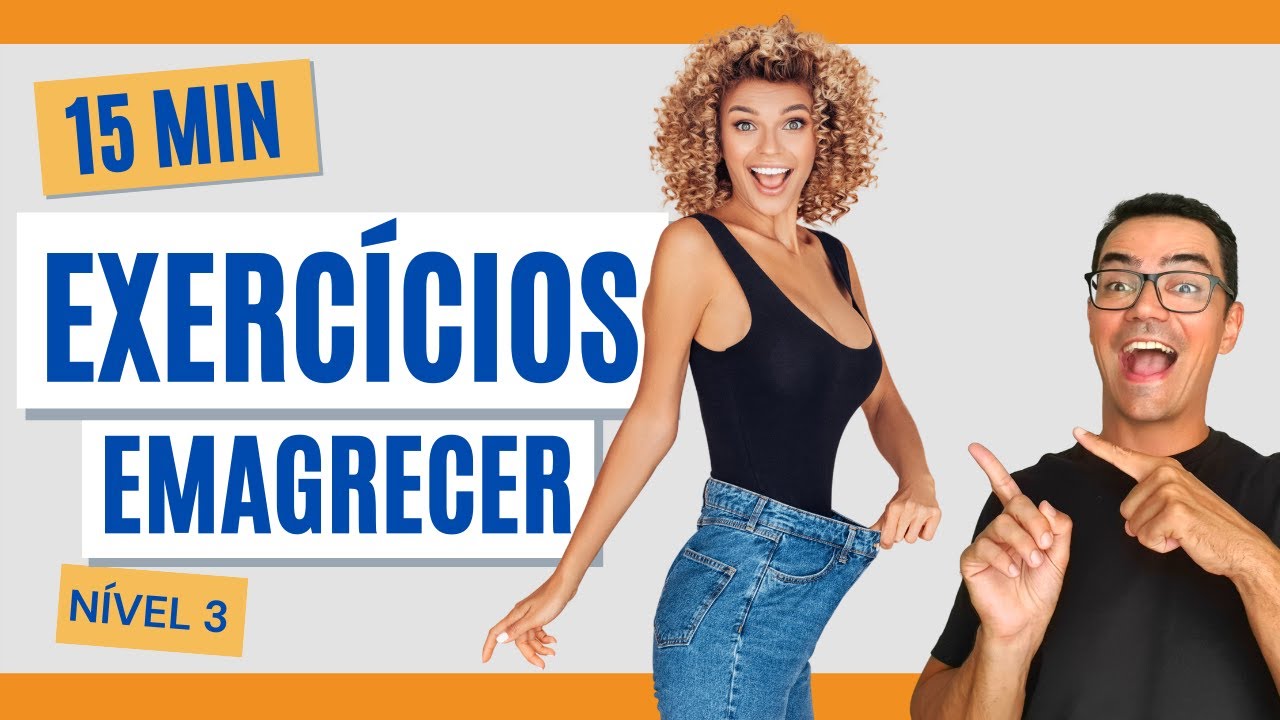 Exercícios FÁCEIS para QUEIMAR CALORIAS e EMAGRECER em casa | NÍVEL 3