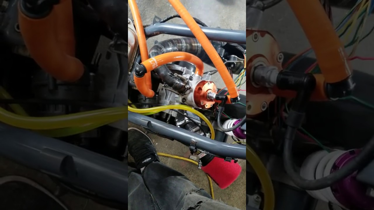 Stage6 R/T 95cc, R&D Italy exhaust Honda Dio AF18 startup.  