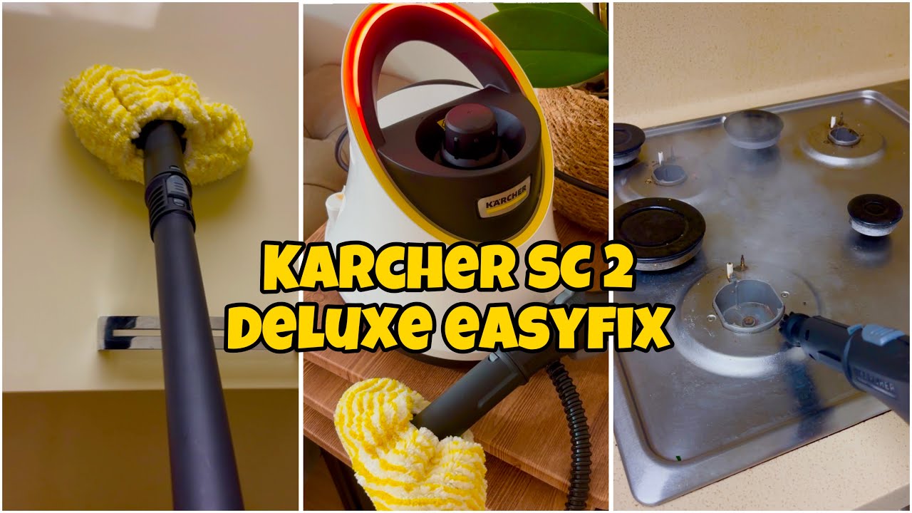 Karcher SC 2 Deluxe Easyfix Buharlı Temizlik Makinası Deneyimim  #karcher #reklam #kutuaçılımı