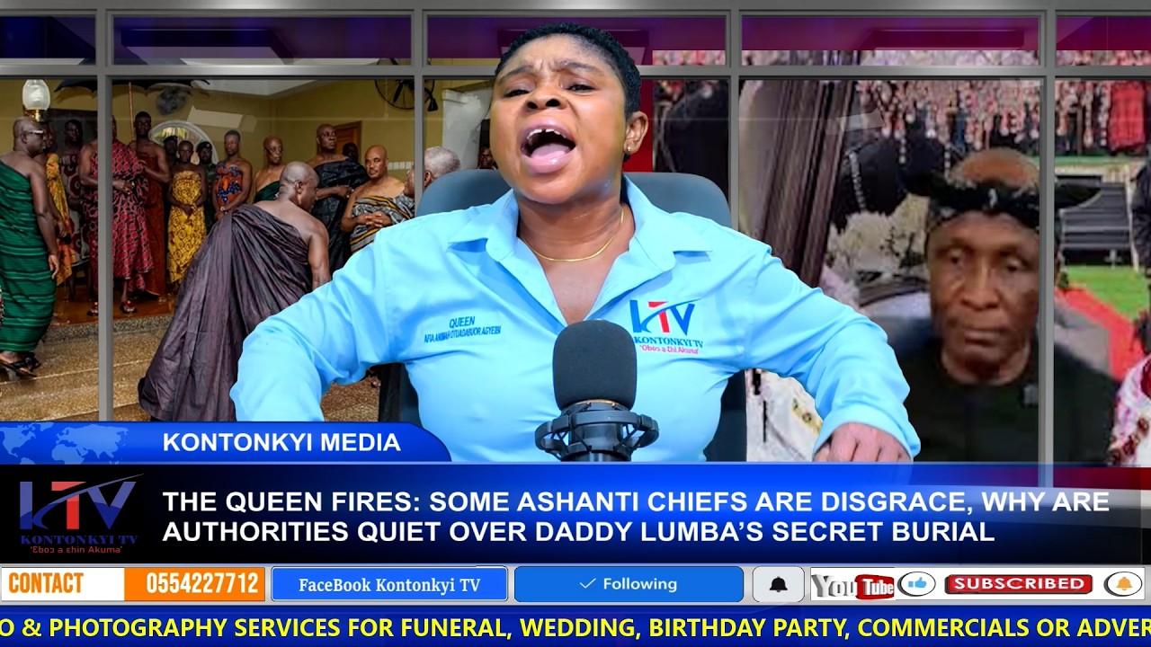 THE QUEEN F!R3$: WHY ARE AUTH0RlTlE$ QUlET 0VER DL'S S3CR3T BURlAL, S0ME ASHANTI CHlEFS ARE Dl$GRACE