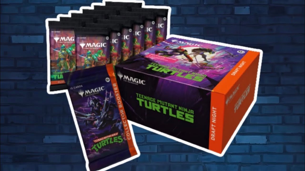 MTG X Teenage Mutant Ninja Turtles | Commander Deck and Draft Nights Bundle Opening