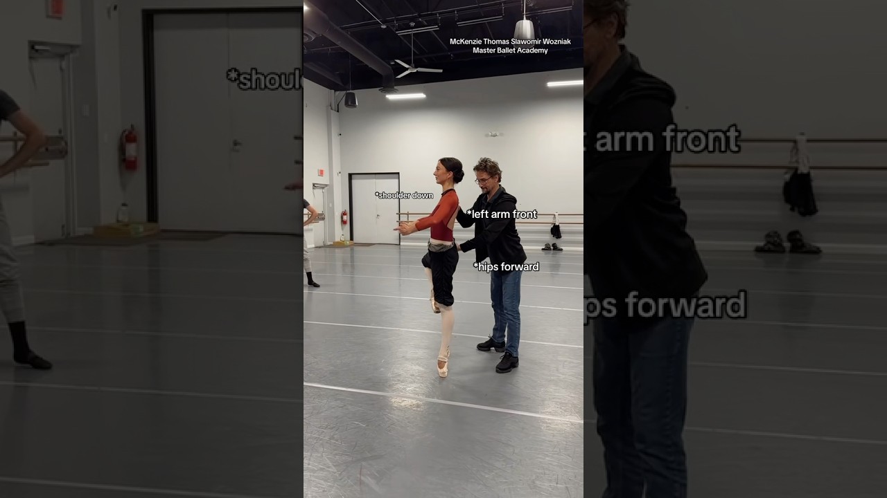 Pirouettes with the Master of Ballet 😧 #ballet #dance #dancer #ballerina #balletclass #arizona