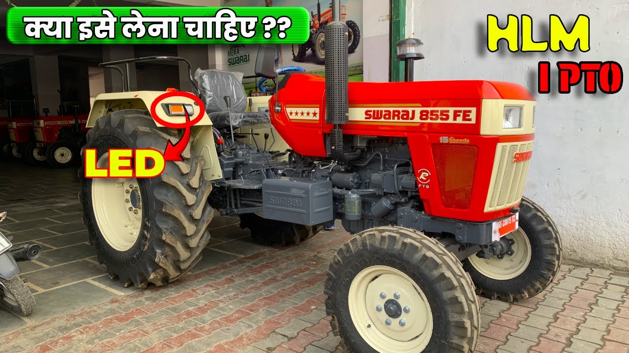 New Model Swaraj 855 FE Full Review In Hindi | HLM , I PTO , Digital Meter 