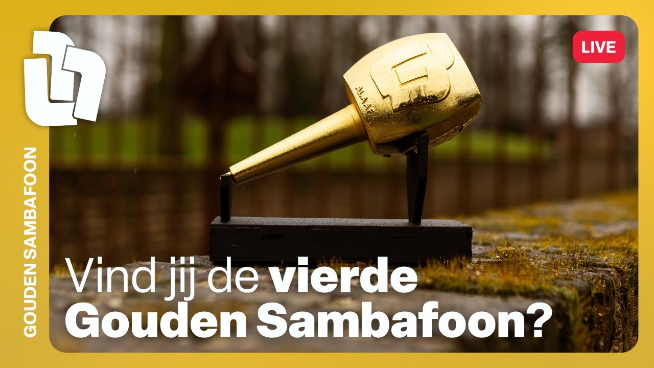 Vind jij Gouden Sambafoon nummer 4?