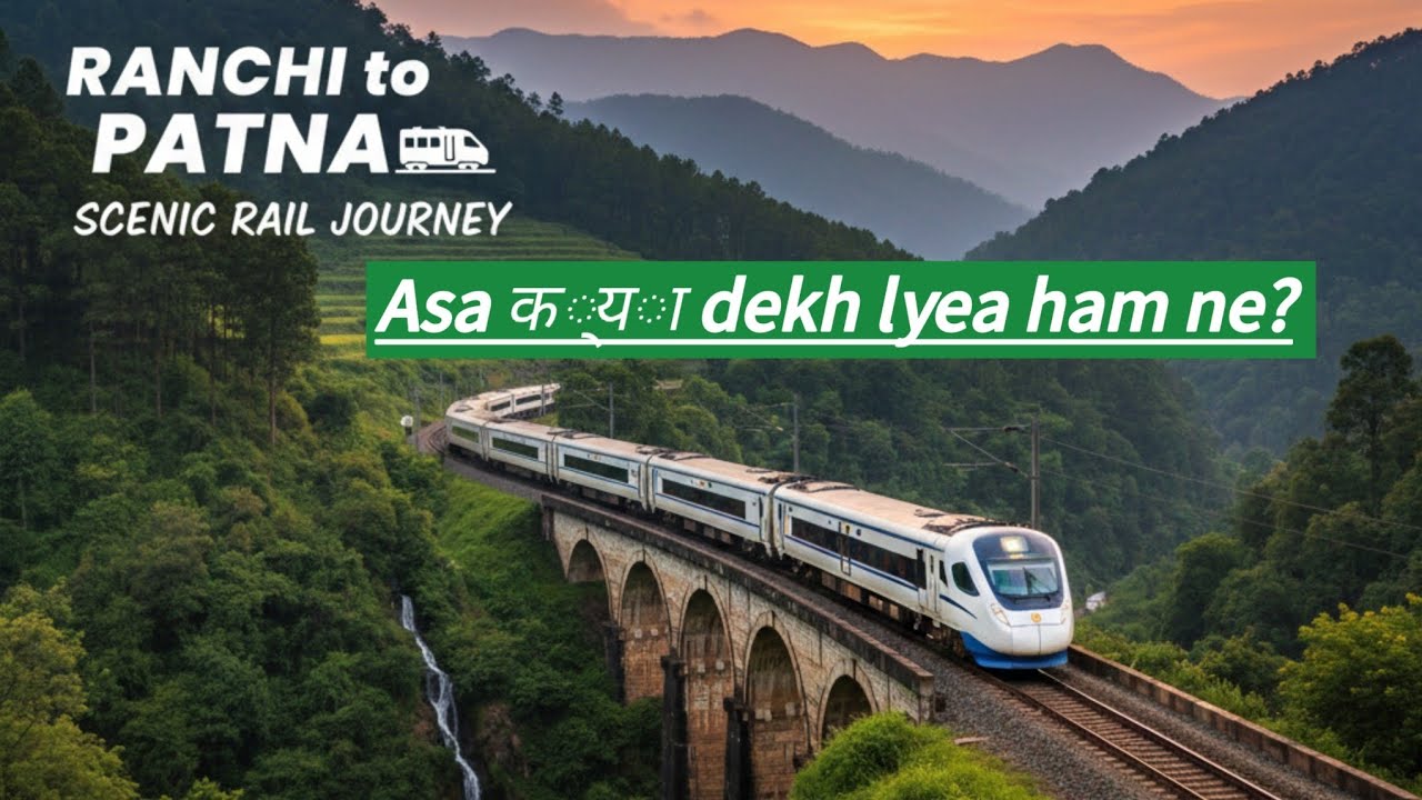 Ranchi to Patna Train Journey | Views & Experience !