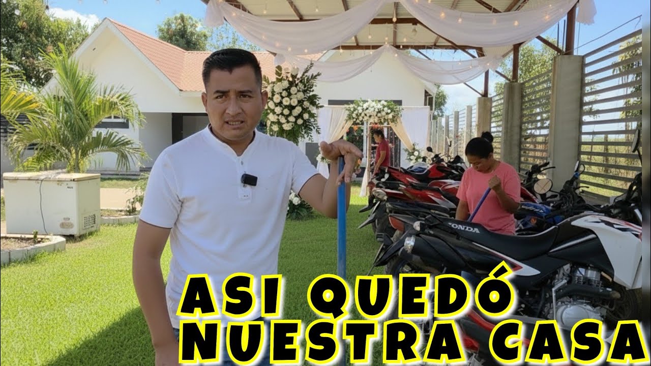 Así quedó nuestra CASA - wow aquí será la boda de mi hermana 😱 Pronto daremos una gran noticia