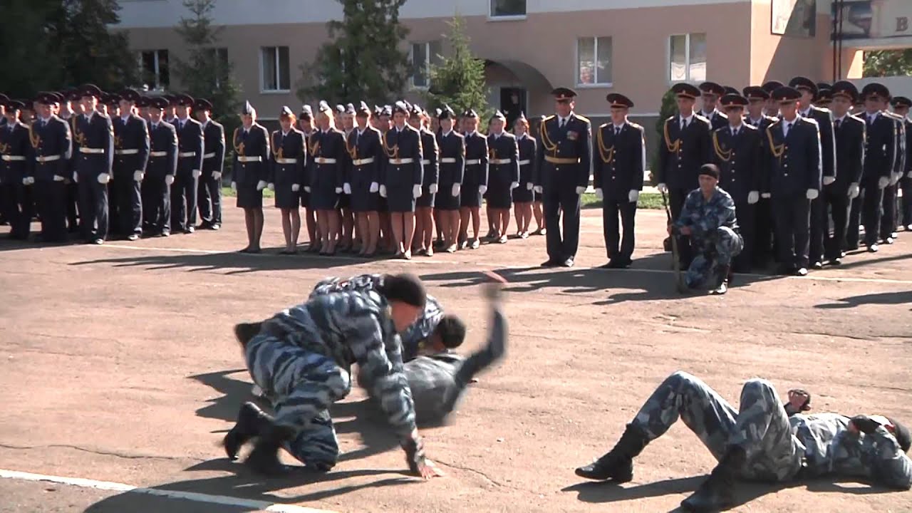 (ВИ ФСИН ТВ) Показательное выступление курсантов
