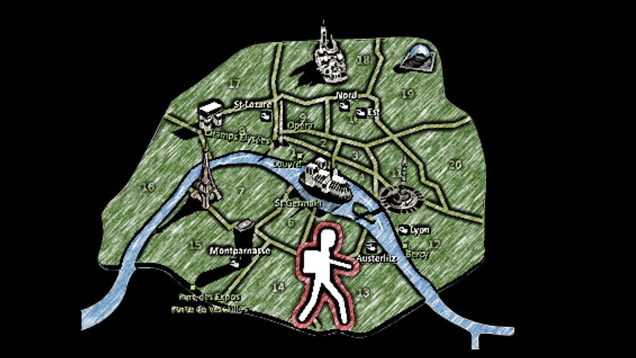 Randonnée urbaine : Le GR 75 - Tour de Paris