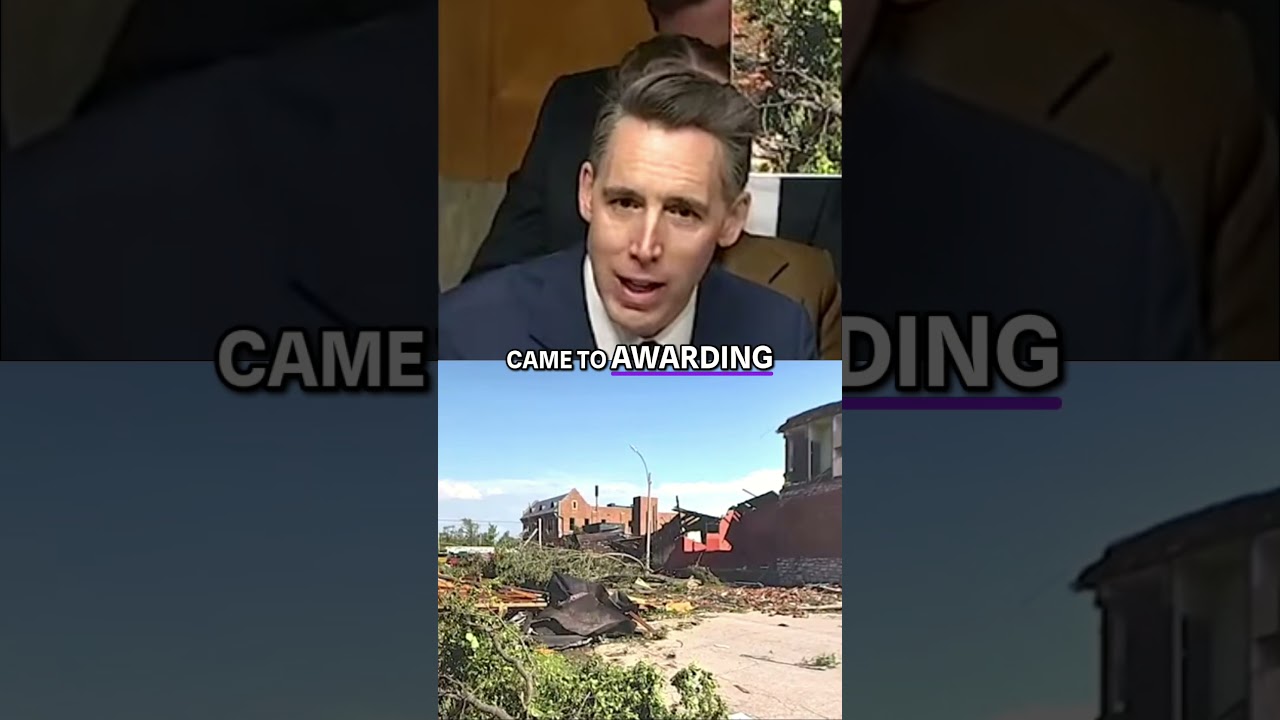Josh Hawley &ldquo;you can't make this stuff up&rdquo; during FEMA hearing