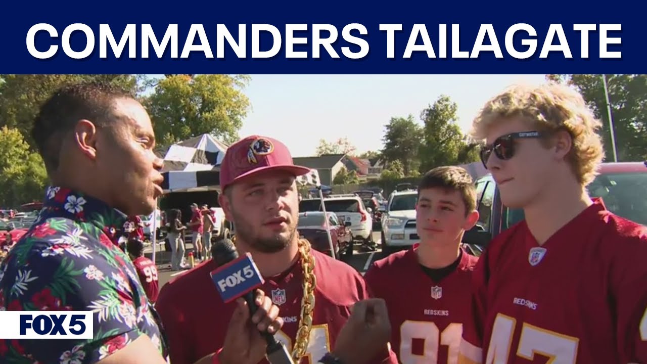 FOX 5 COMMANDERS TAILGATE