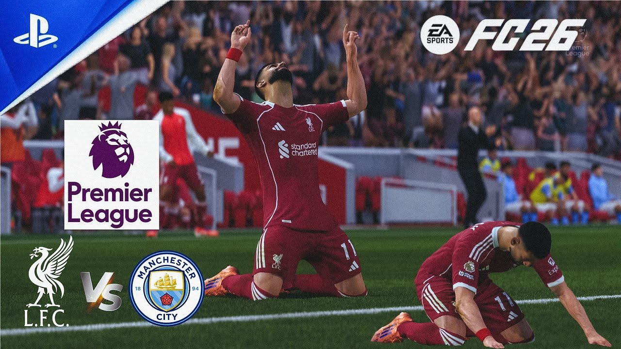 🔥 FC 26 – Liverpool vs Manchester City | Premier League | Full Match | PS5 🔥