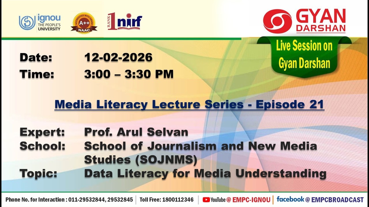 Data Literacy for Media Understanding