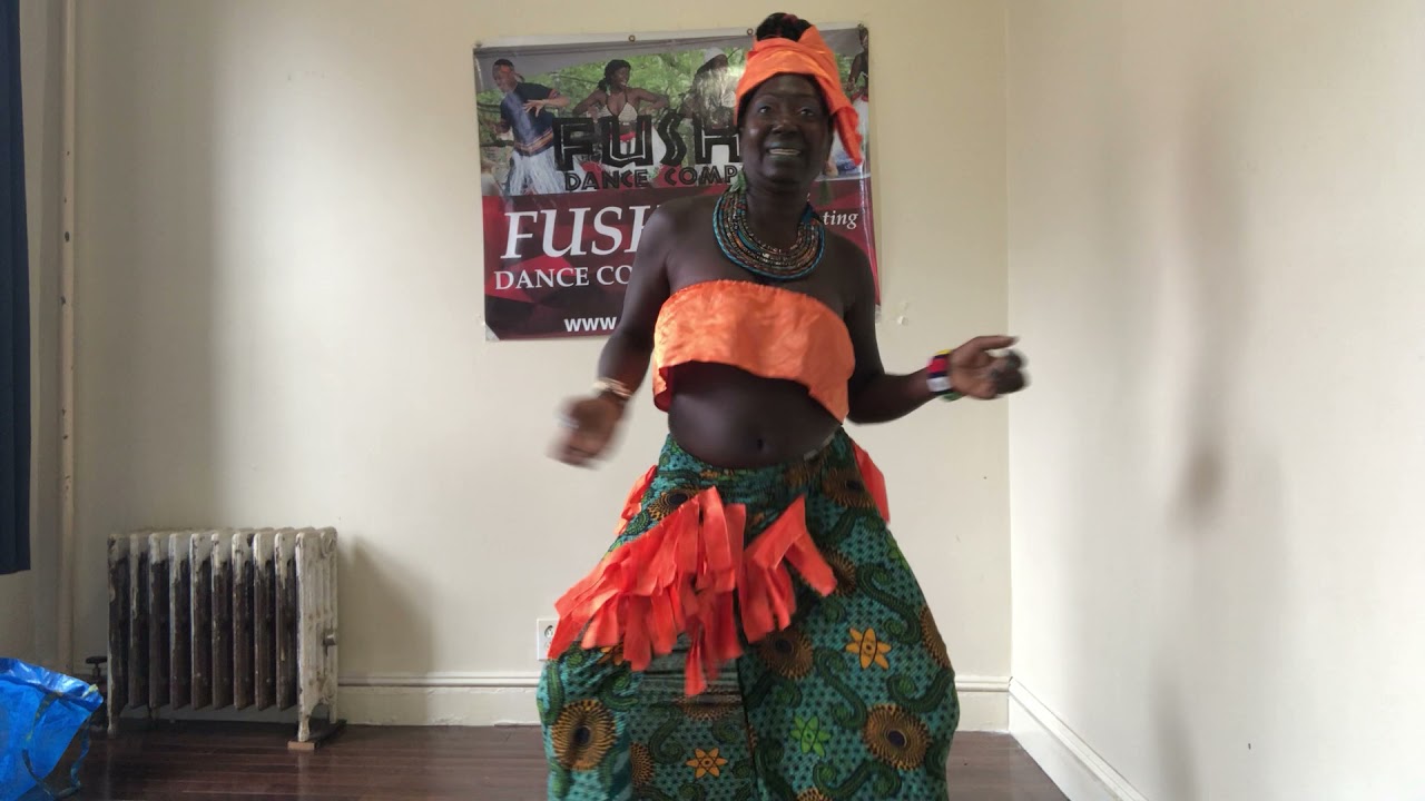 Congolese dance eith Funmilayo