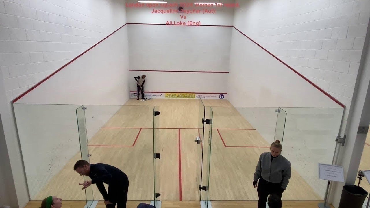 Live streaming of London Open Squash