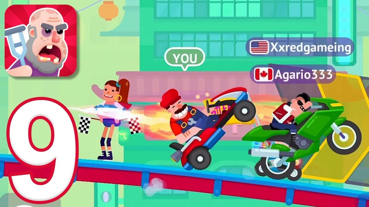 Happy Racing - Gameplay Walkthrough Part 9 - New Online Race (iOS)