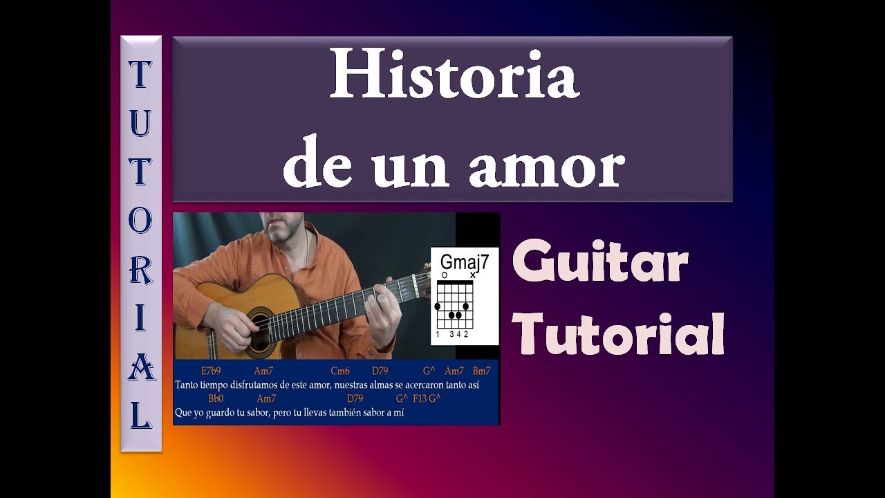 💞 HISTORIA DE UN AMOR  Guitar Tutorial