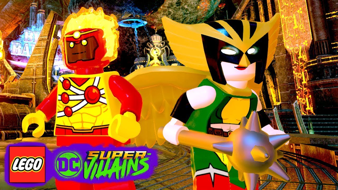 LEGO DC Super Villains #85 MOÇA GAVIÃO E NUCLEAR JOGANDO EM APOKOLIPS Dublado EXTRAS