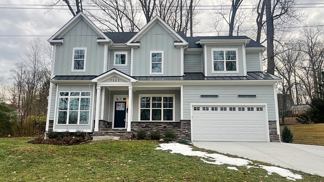 MODERN CRAFTSMAN Luxury Home For Sale in Falls Church VA!