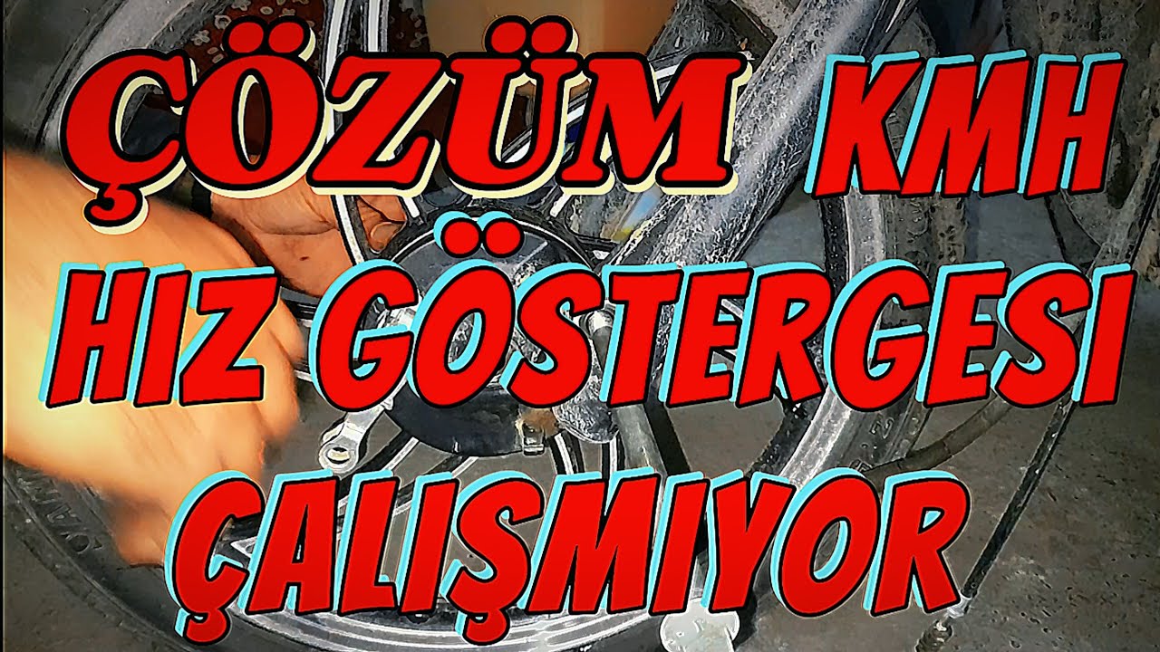 Motorsiklet HIZ GÖSTERGESİ CALIŞMIYOR diyen izlesin.