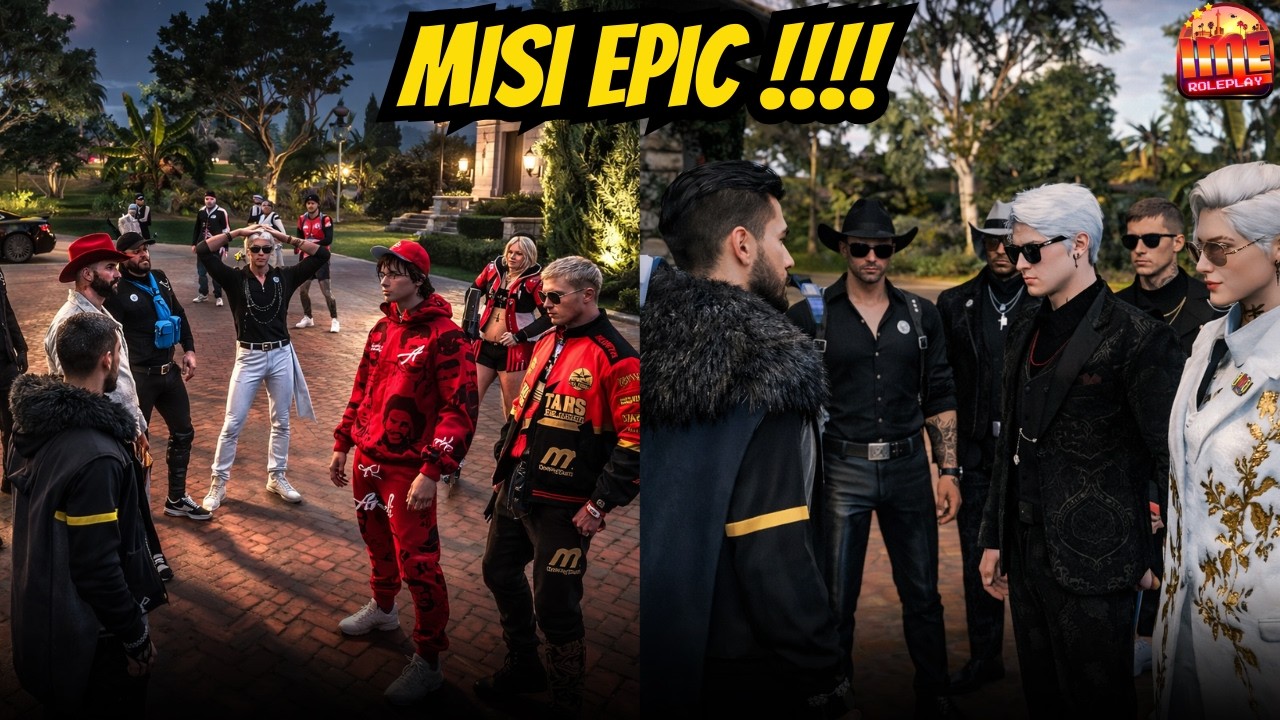 MISI EPIC ATTACK DEFFEND PEREBUTAN CRIME SYNDICATE & MAFIA ‼️🔥🔥 #imeroleplay #imerp