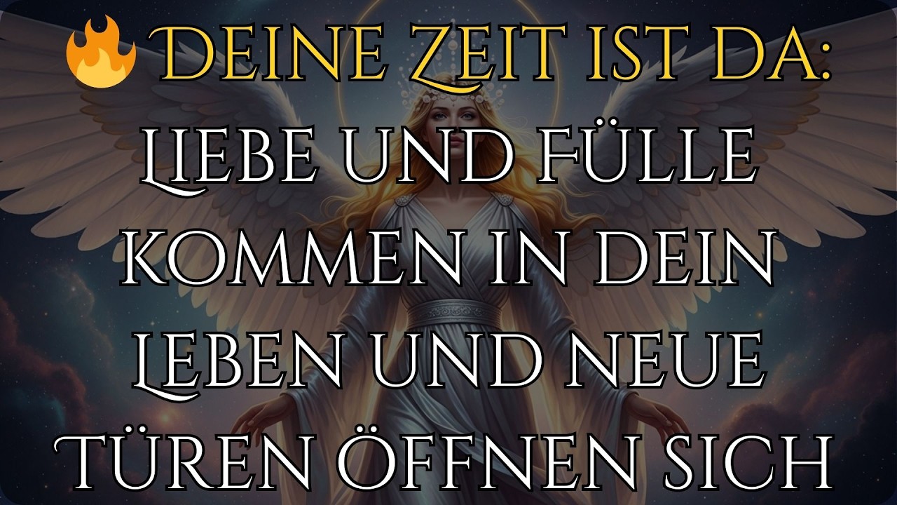 🔥 Deine Zeit ist da: Liebe und Fülle kommen in dein Leben und neue Türen öffnen sich