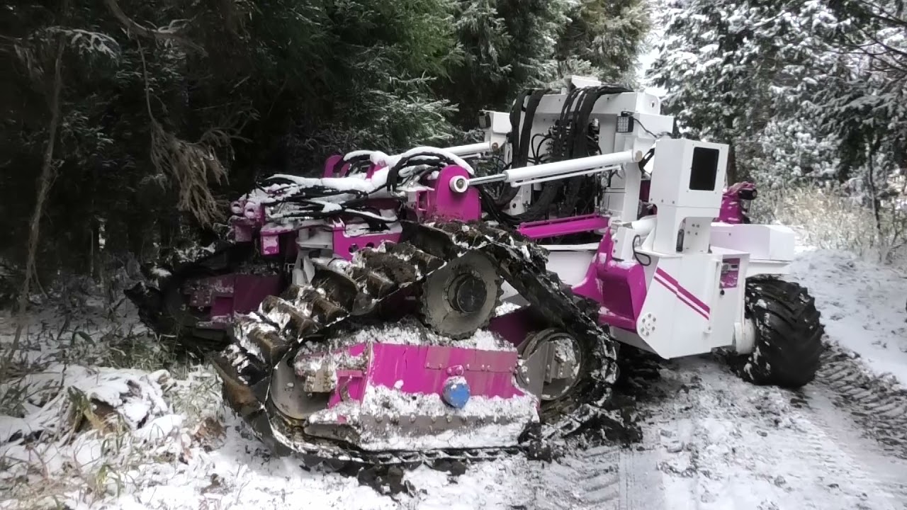 ラプトル⓵　ラジコン伐倒機