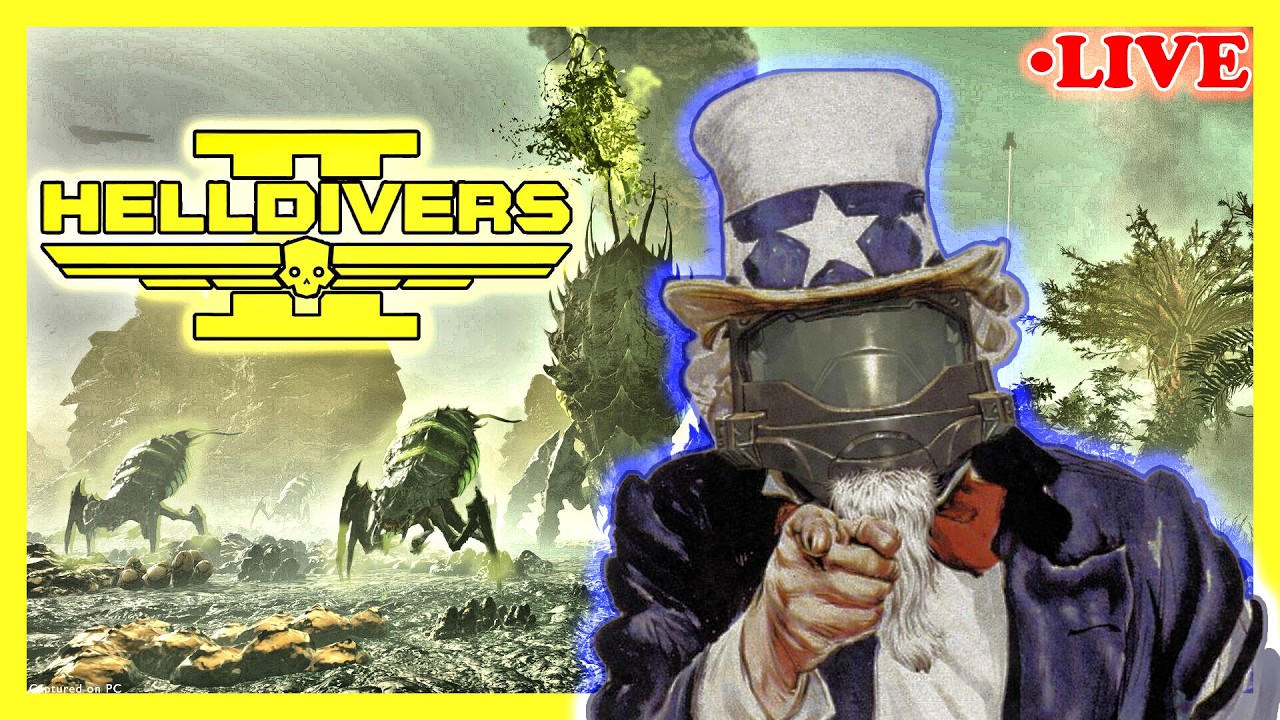 Uncle Sam Wants YOU… to Die for Super Earth | Helldivers 2 | LIVE