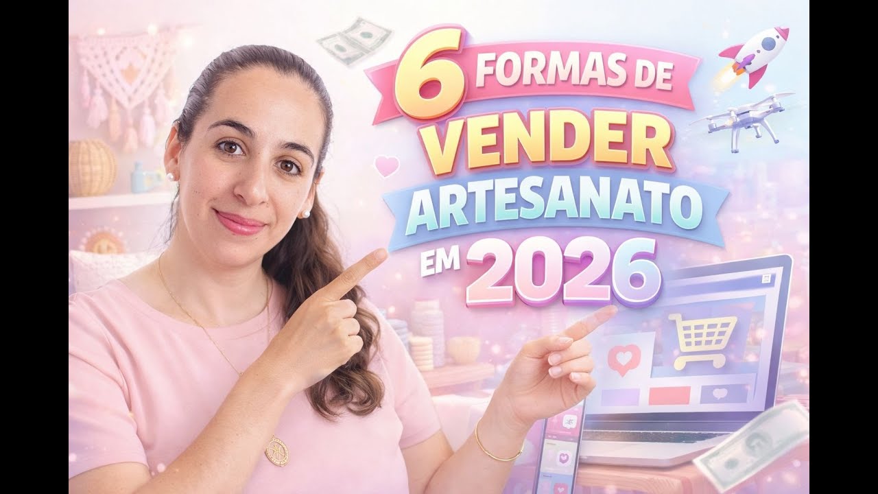 6 formas de vender artesanato em 2026