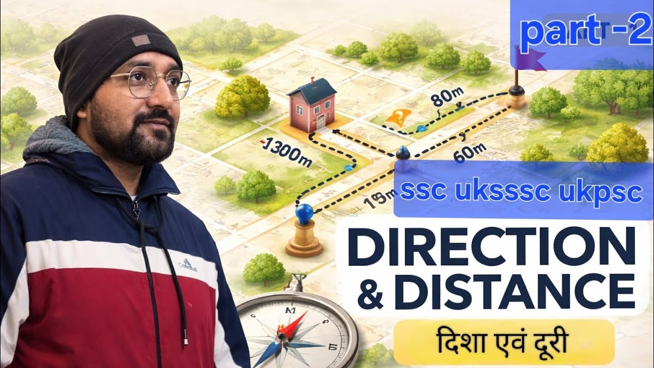 Reasoning Direction& Distance Trick 🔥 part 2 || [ vdo patwari nt ro]