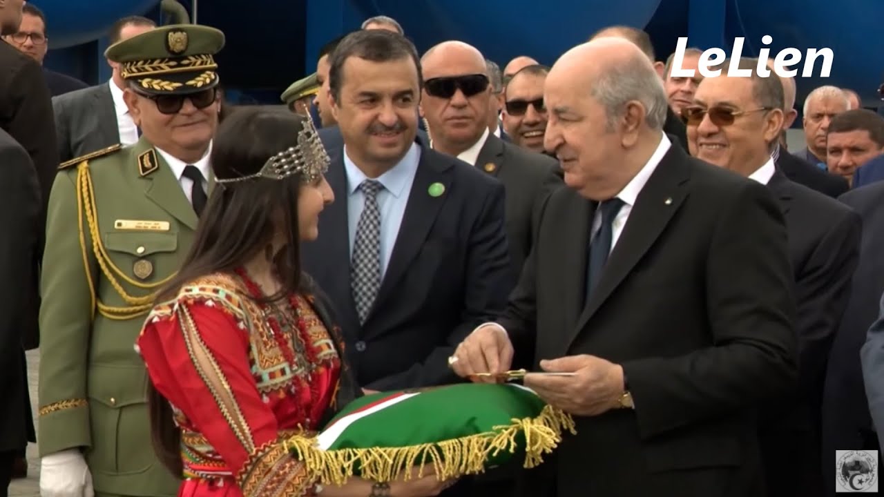 La r&eacute;action du pr&eacute;sident Tebboune apr&egrave;s un accueil en arabe et anglais &agrave; Boumerd&egrave;s !