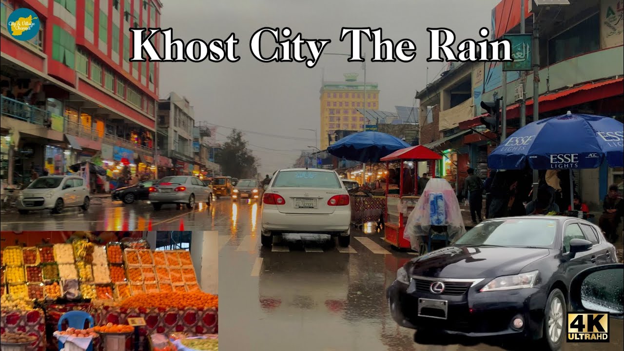 Khost City The Rain Today So Beautiful Weather Afghanistan ‎@CITYANDVILLAGE_733 