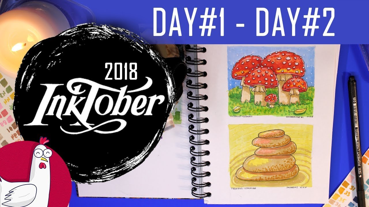 Inktober2018 &brvbar; Day2 - tranquil