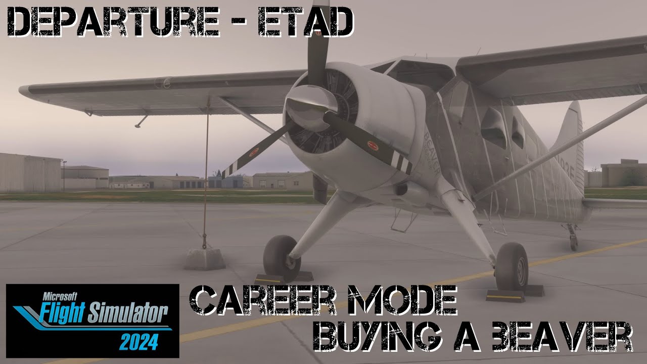 Microsoft Flight Simulator 2024 (PS5) - Career Mode - De Havilland DHC-2 Departure