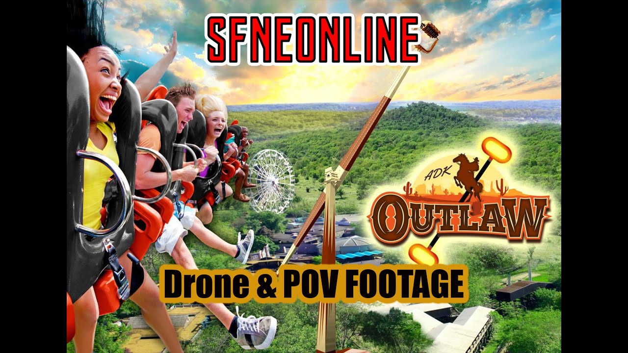 Adirondack Outlaw | Six Flags Great Escape | Full Multi-Cam On-Ride & Drone Footage in 4K