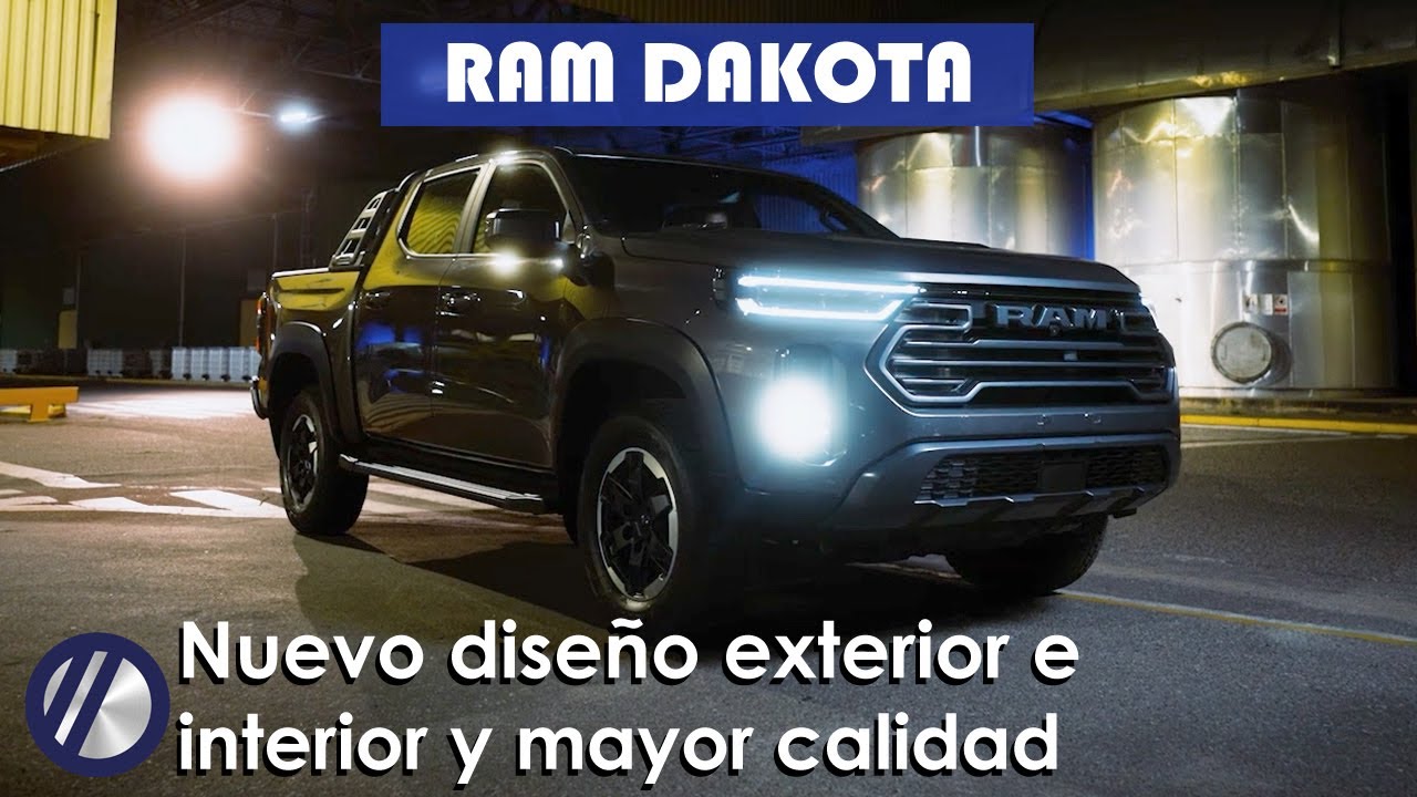Nueva Ram Dakota | inicio de producción nacional | Motor, equipamiento y características.