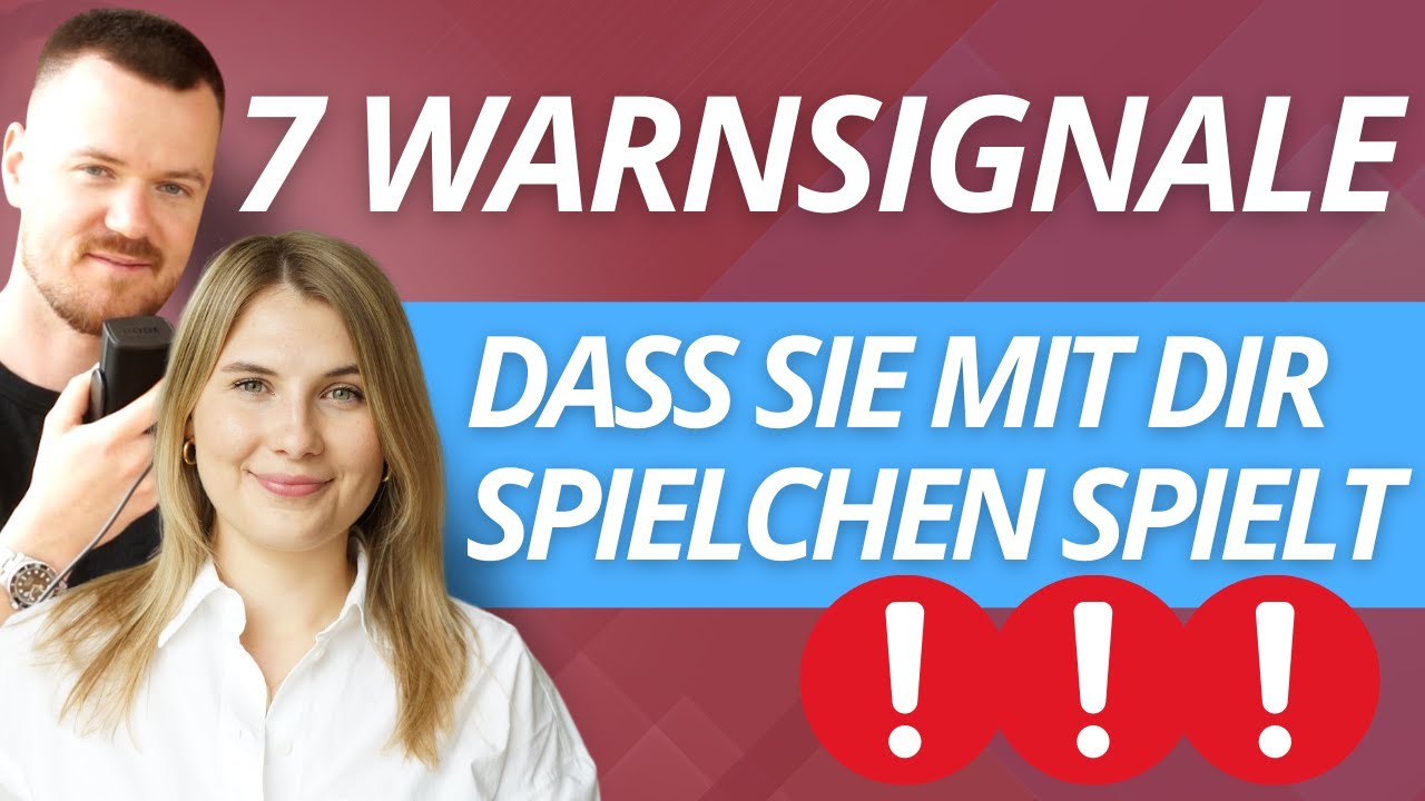 7 Warnsignale, dass sie nur Spielchen mit dir spielt