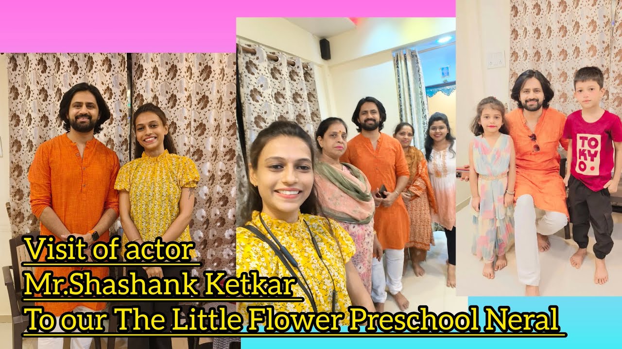Visit of Mr.Shashank Ketkar to our school #thelittleflowerpreschoolneral #followforfollowback