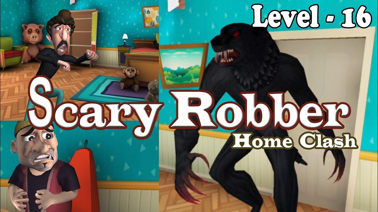 Howl-o-ween surprise - Scary Robber Home Clash GAME - Level 16