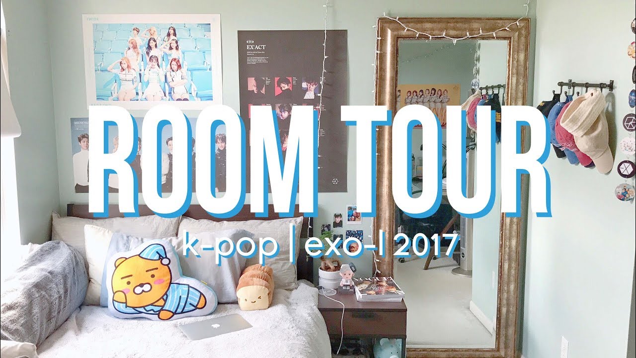 ☁️ K-Pop / EXO Room Tour 2017 | cloudyeollie