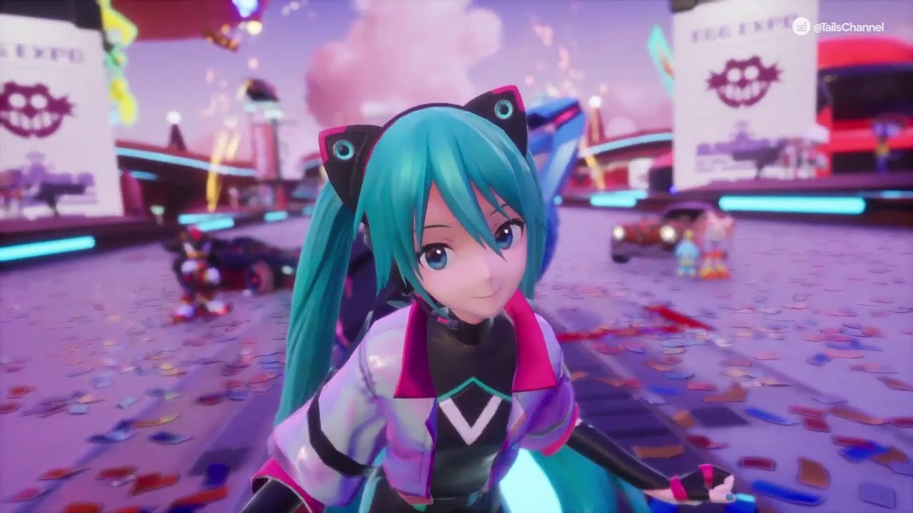 Sonic Racing CrossWorlds | Egg Grand Prix | Hatsune Miku | Super Sonic Speed ⚡️ (Gameplay)