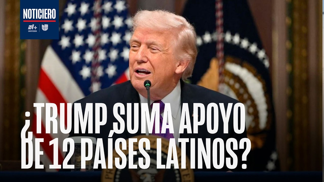 Donald Trump lanza el &ldquo;Escudo de las Am&eacute;ricas&rdquo; de qu&eacute; va y qui&eacute;nes participan