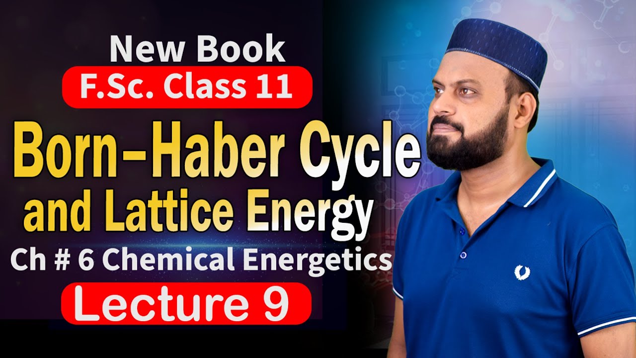 Born-Haber Cycle & Lattice Energy Explained | NaCl, NaF & LiF Examples | Class 11 Chemistry