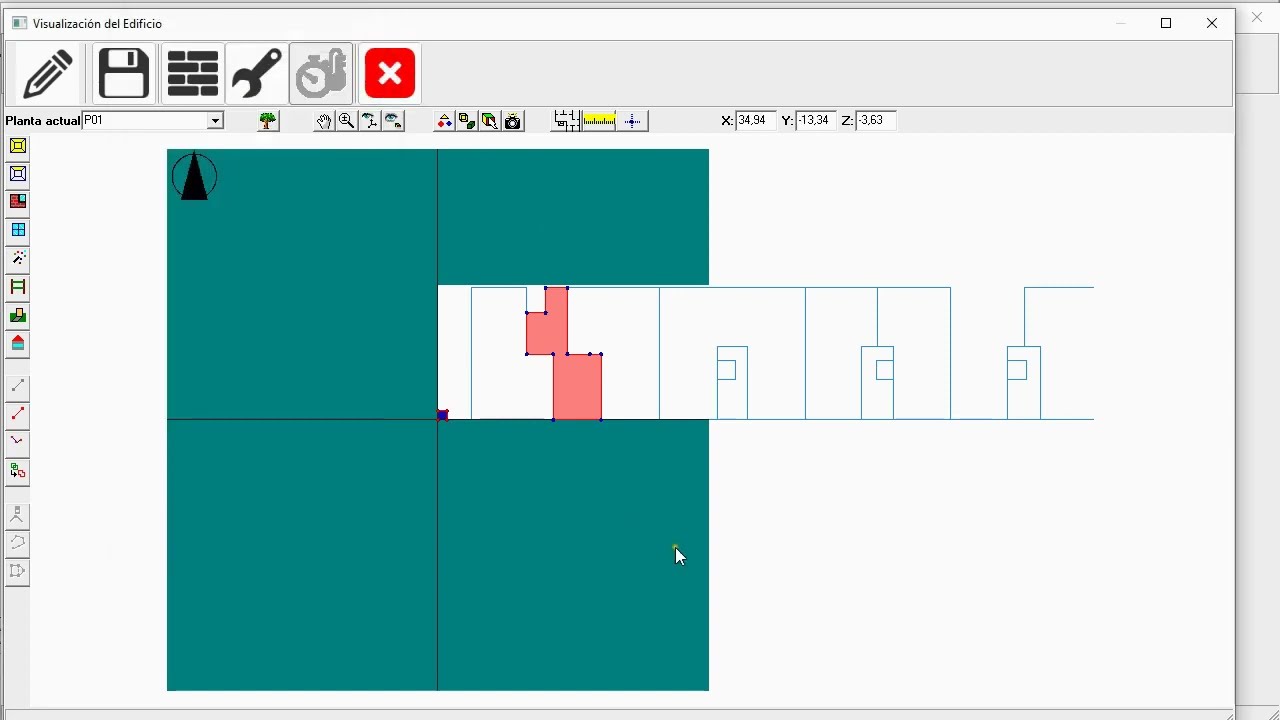 HULC Error al crear espacios con carga geometría dxf