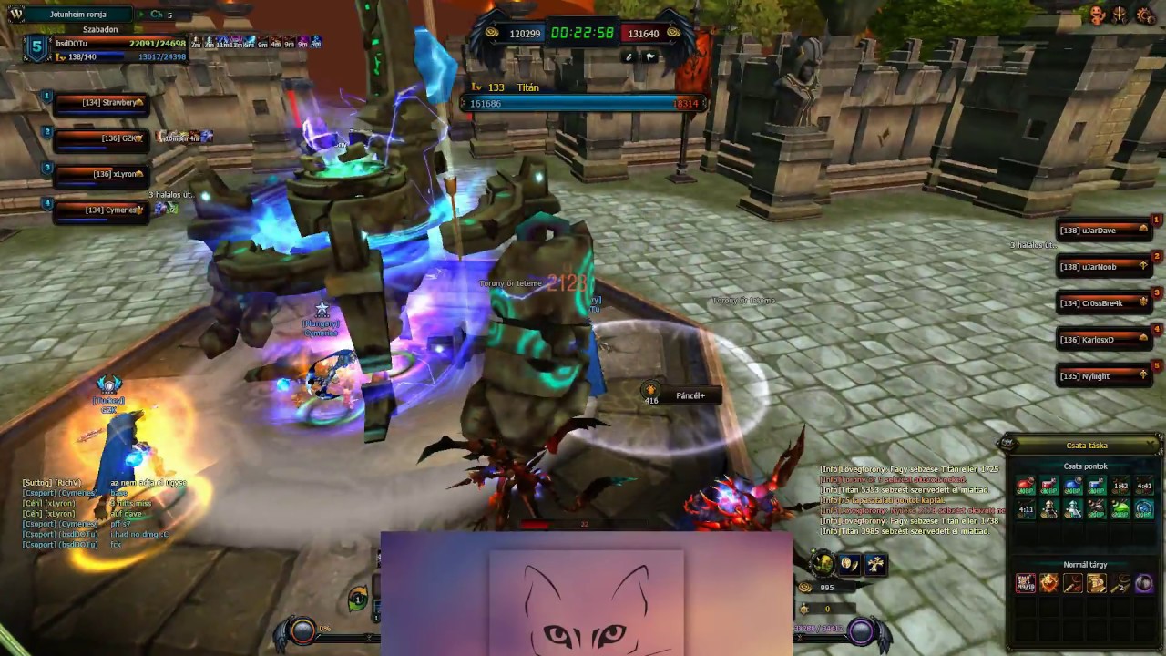 4story - bsdDOTu vs uJarDave team  *Cat mage is love*