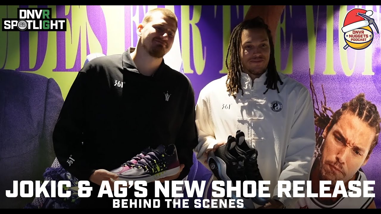 Inside Nikola Jokic & Aaron Gordon's NEW 361 Shoe Launch | Behind The Scenes