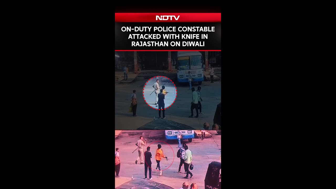 On-Duty Police Constable Attacked With Knife In Rajasthan On Diwali