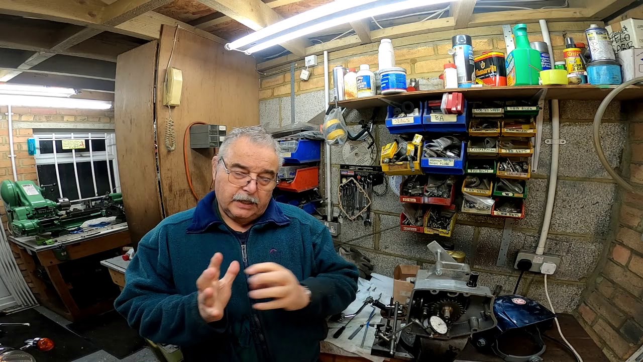 Velocette 500, 5 speed conversion, part 6