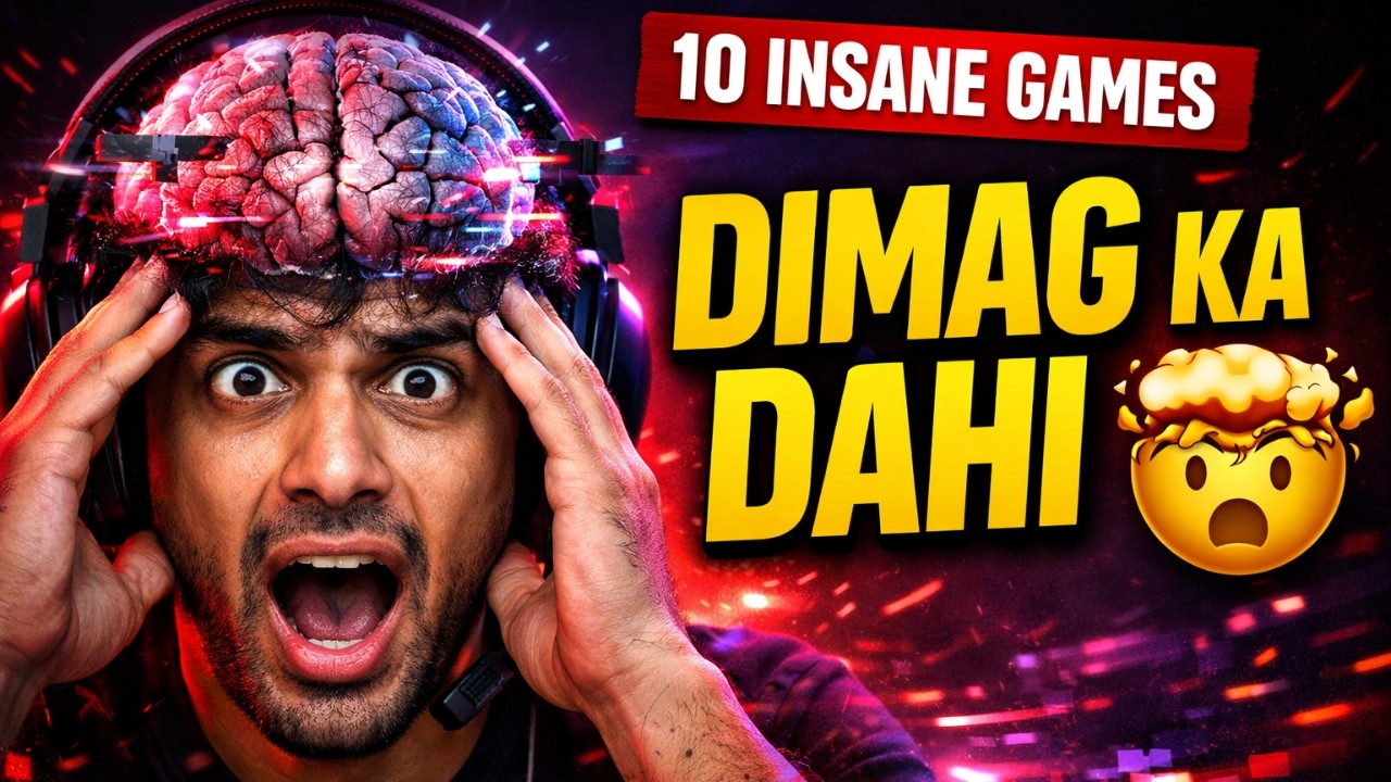 10 Games Jo Tumhare Dimaag ka Dahi Kar Denge!
