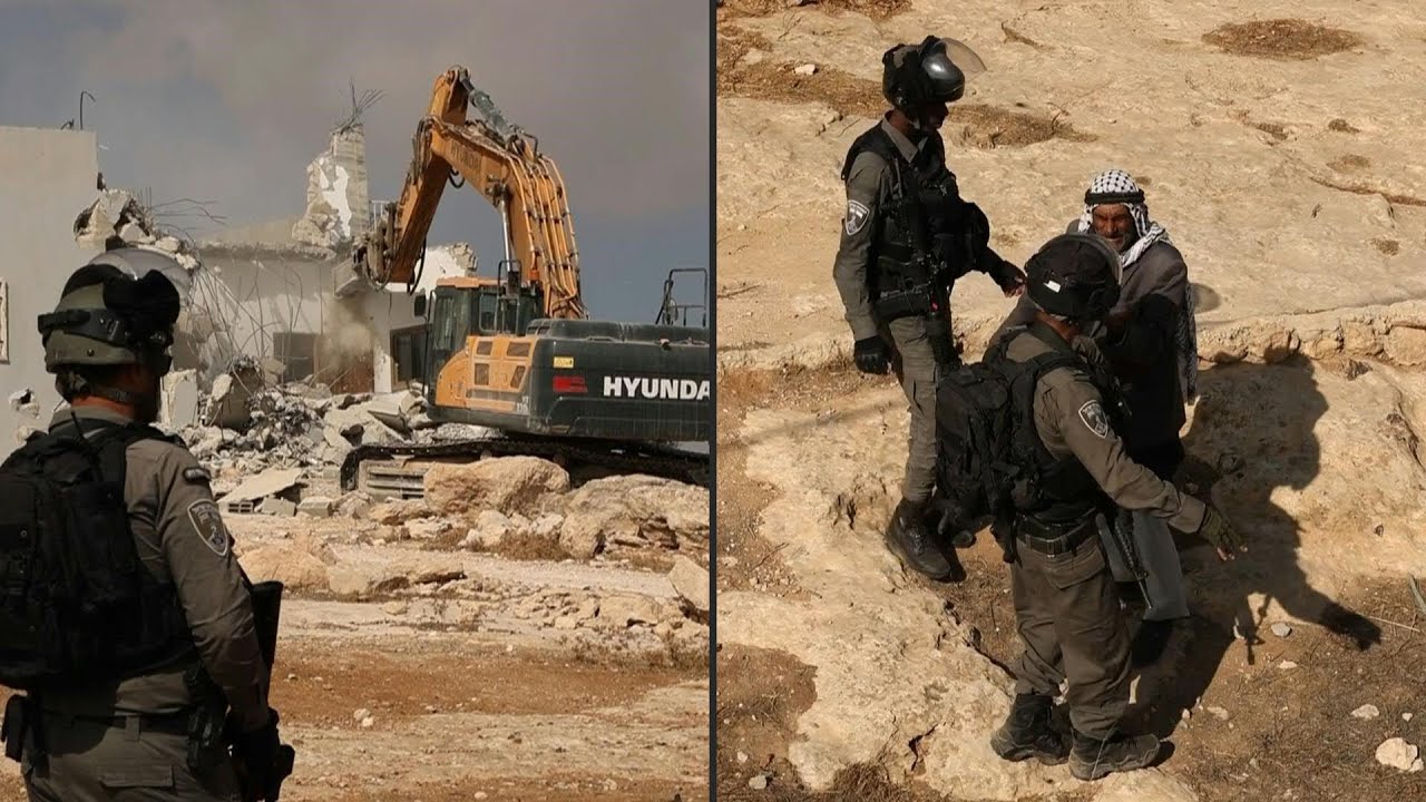Israel demolishes 'illegal' Palestinian home in West Bank | AFP